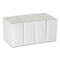 Dixie Ultra 2-Ply 1/8-Fold 17 in. x 17 in. Linen-Replacement Dinner Napkins - White (400/Carton)